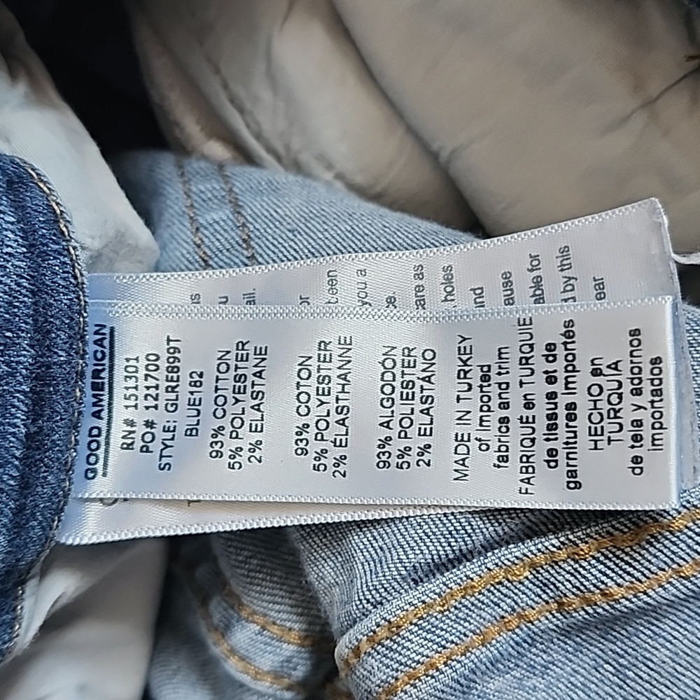 Good American High-Rise Skinny Ankle Jeans/ 4/27 - Picture 5 of 11